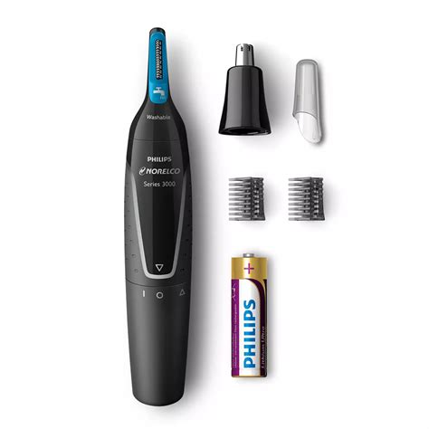 norelco nose trimmer 3000|philips norelco series 3000 nose trimmer.